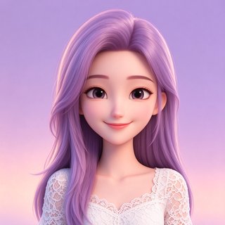 meimodu人设小奈温柔姐姐3D卡通头像