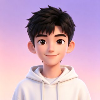 meimodu人设阿屿阳光少年3D卡通头像